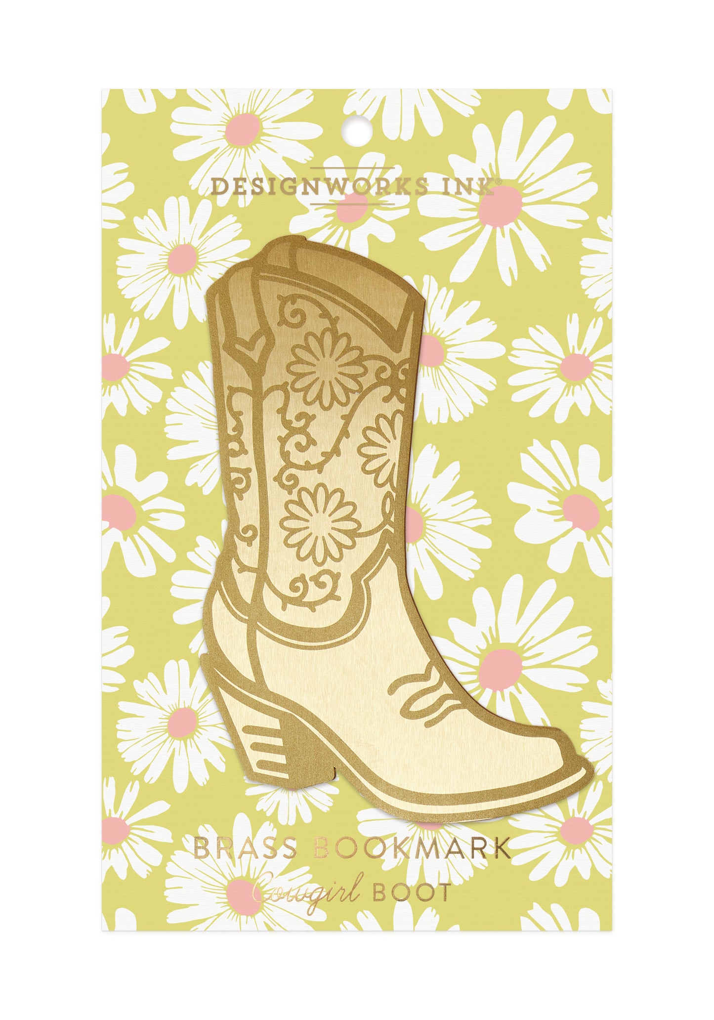 Large Metal Bookmark - Cowboy Boot