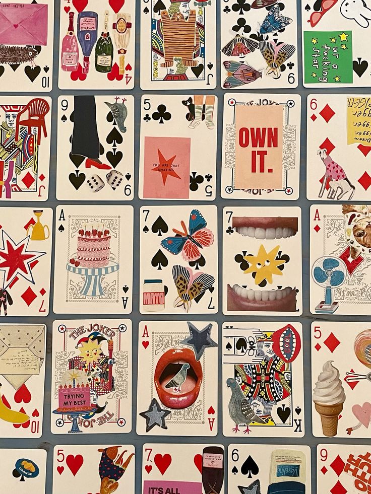 Collage a Deck of Cards - February 26th