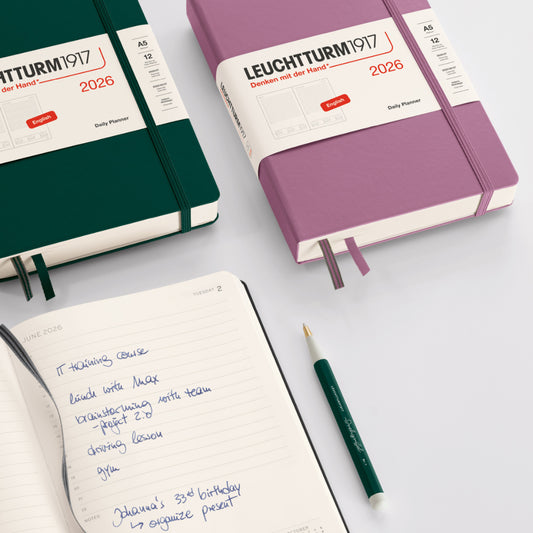 A5 Daily Planner - 2026, Lined
