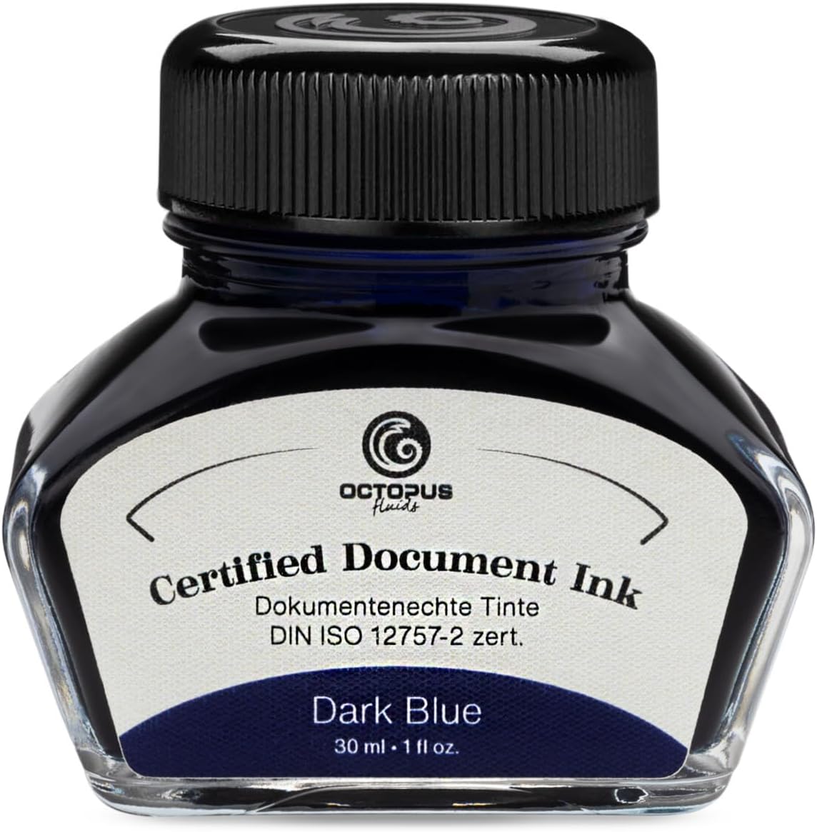 Octopus Fluids Document Ink, Dark Blue 30ml