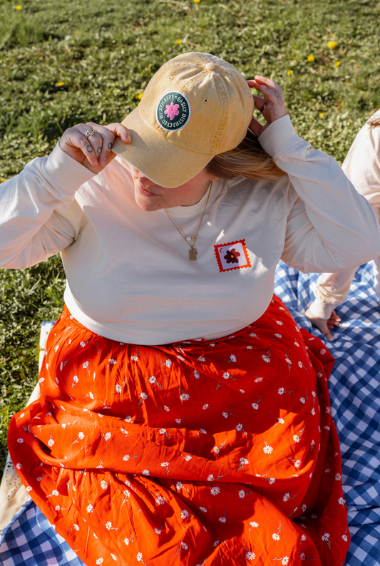 Cahier Baseball Hat - Easily Distracted By Stickers