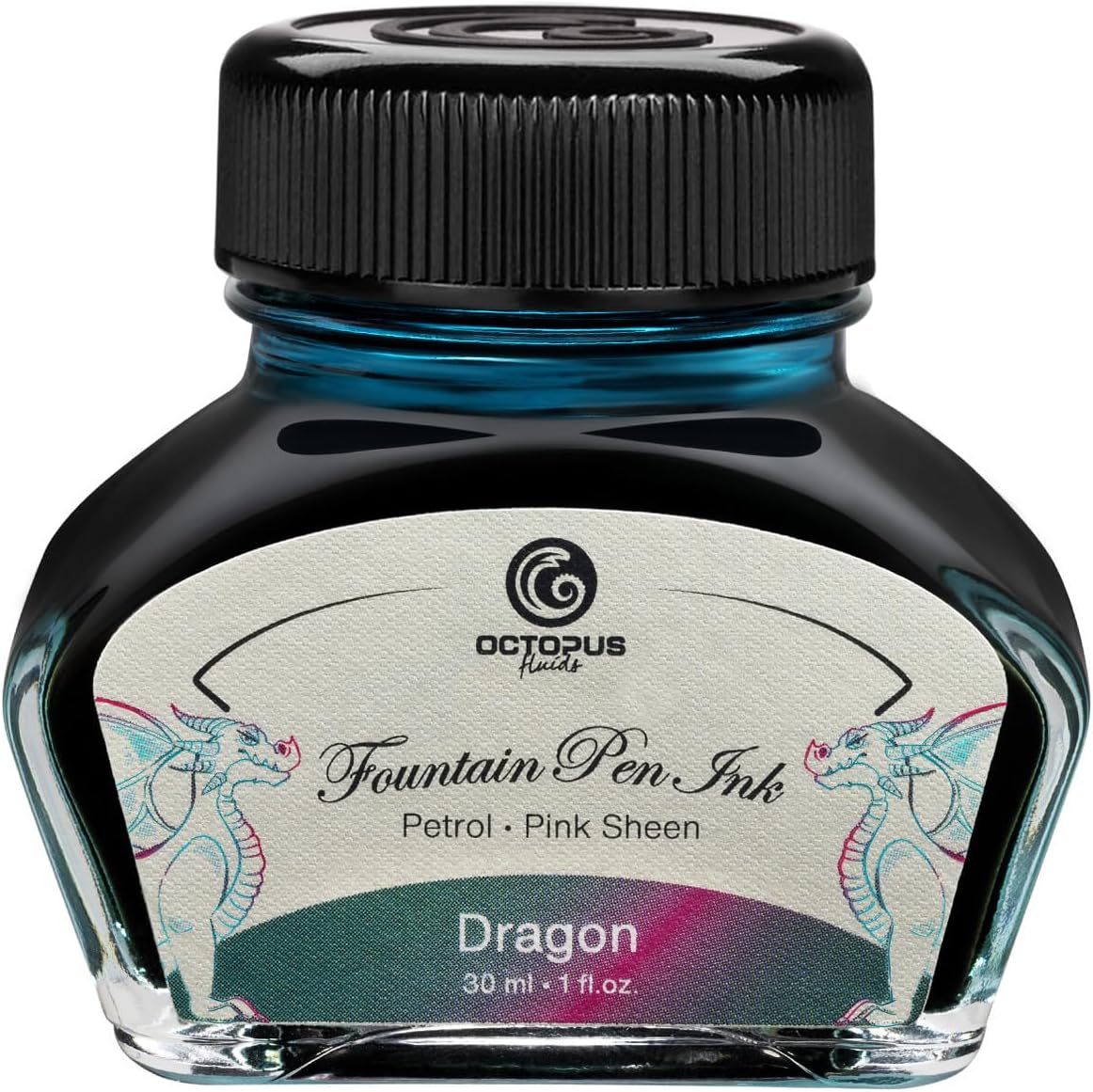 Octopus Fluids Sheen Ink - Dragon, 30ml