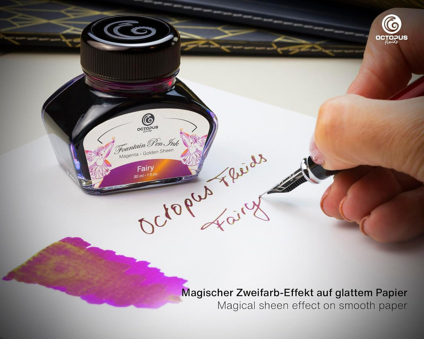 Octopus Fluids Sheen Ink - Fairy, 30ml