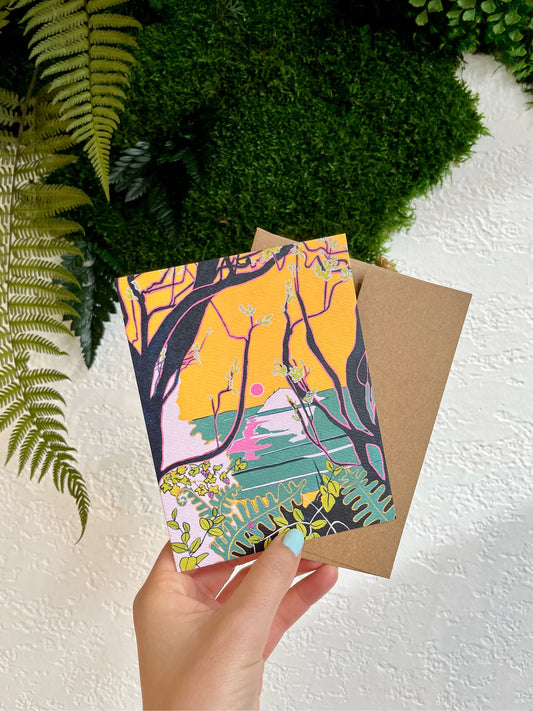 Island View - Greeting Card