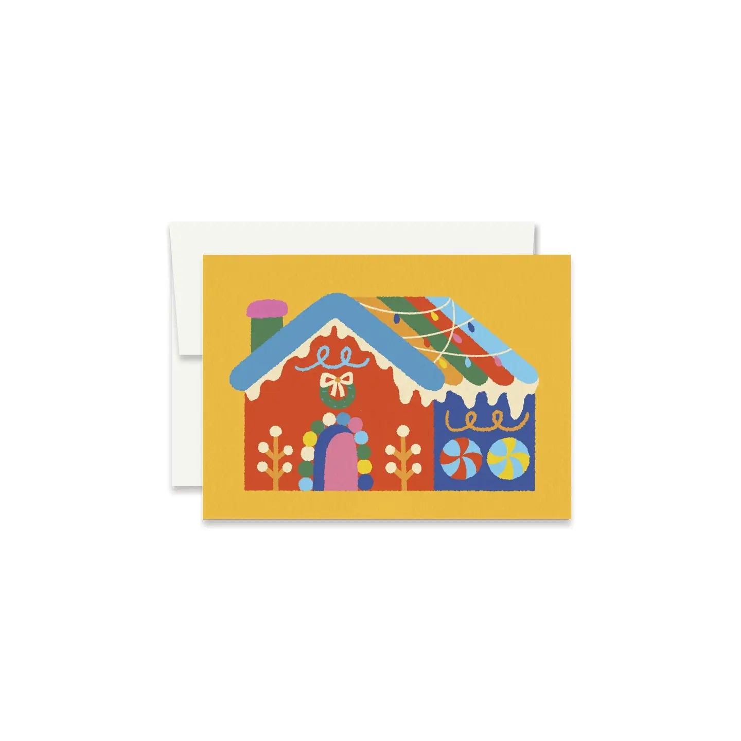 Candy House Mini Greeting Card