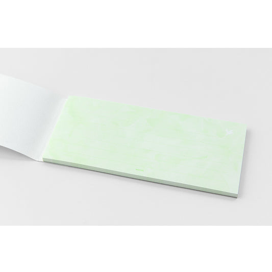 Moriiro Message Letter Pad - Green