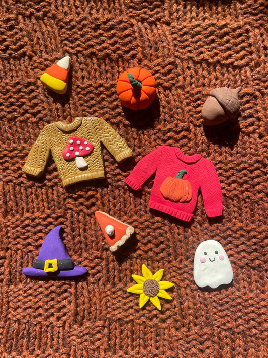 Halloween Clay Magnets Workshop - October 16th