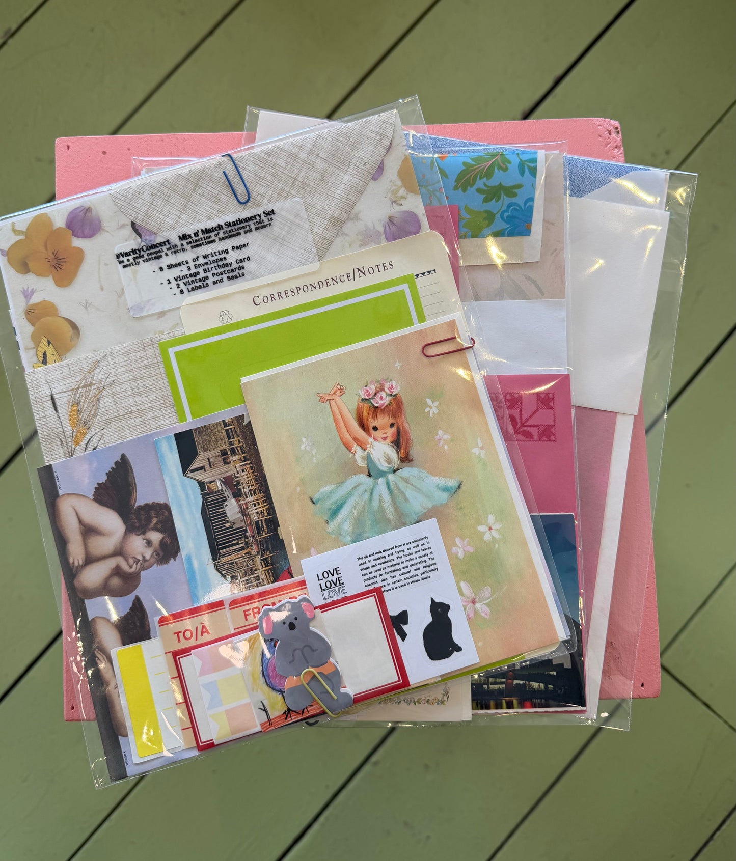 Mix & Match Pen Pal - Stationery Set