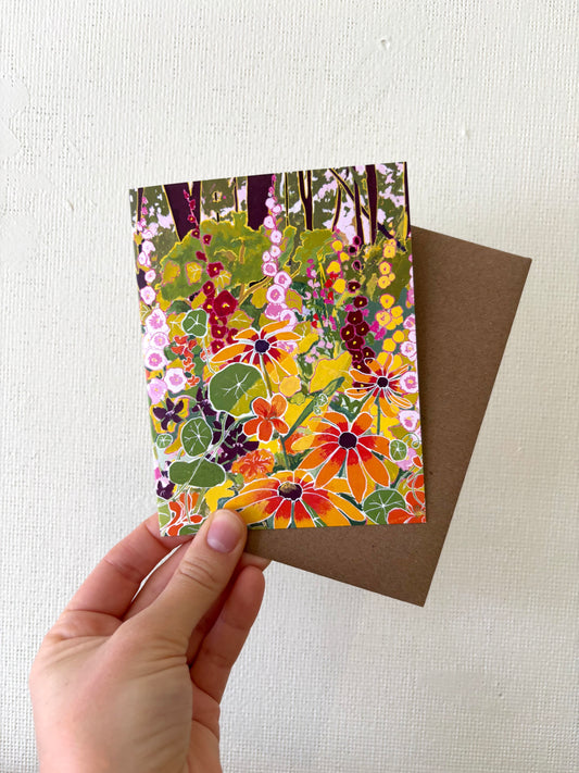 Dartmouth Garden - Greeting Card