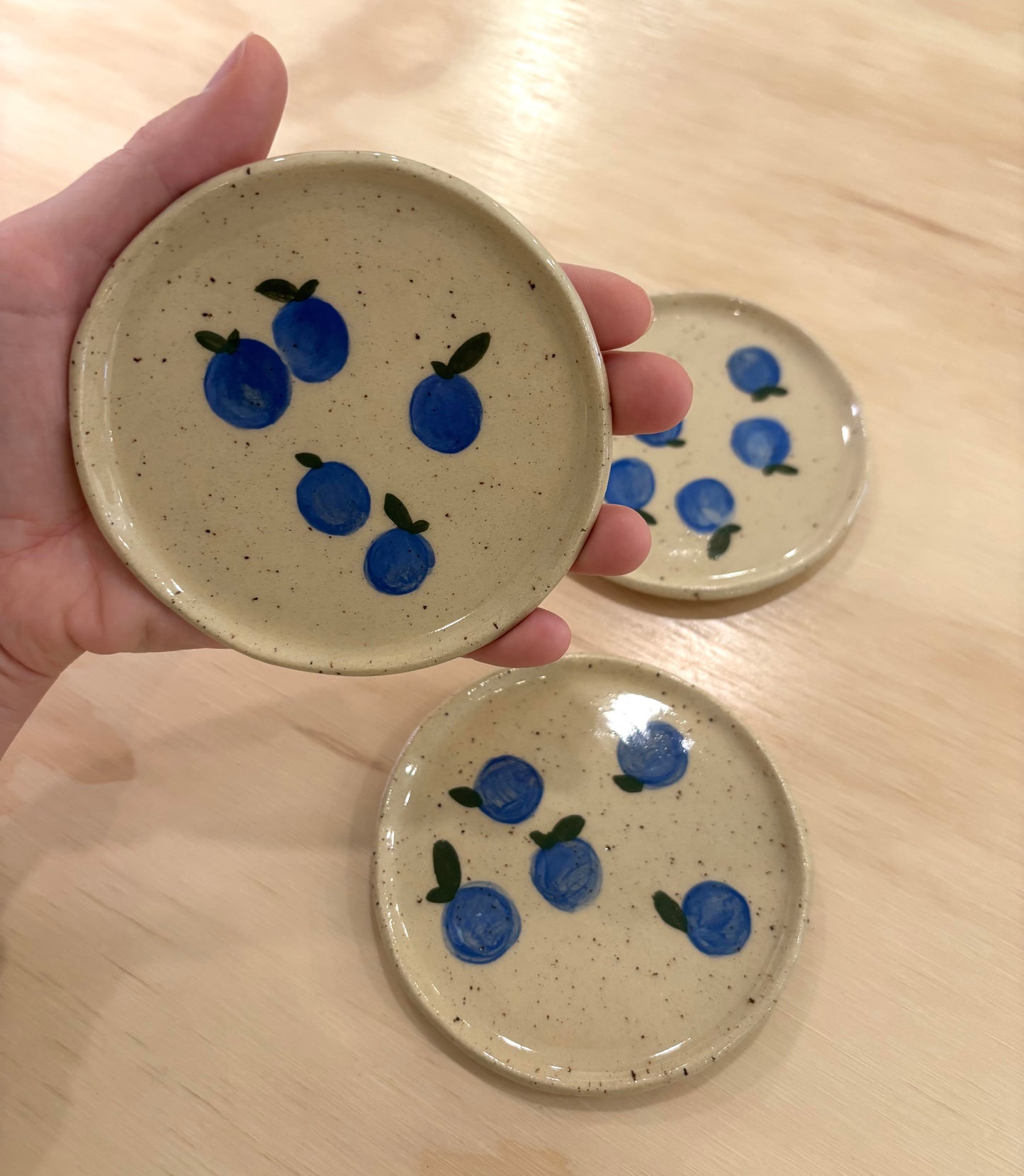 Trinket Dish - Blueberries