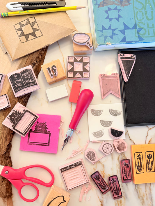 Journal Stamp Carving Workshop - May 7th