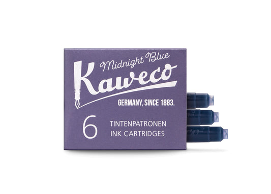 Kaweco Fountain Pen Ink Cartridges - Midnight Blue