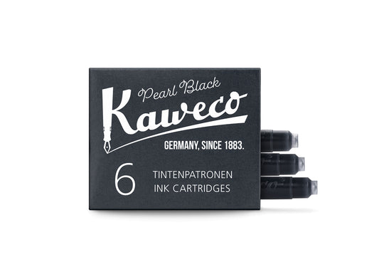 Kaweco Fountain Pen Ink Cartridges - Pearl Black