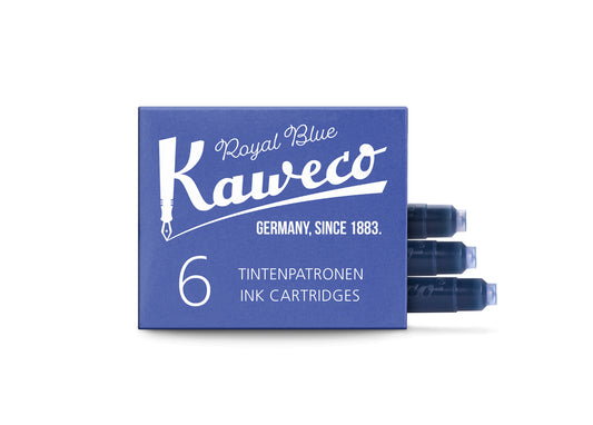 Kaweco Fountain Pen Ink Cartridges - Royal Blue