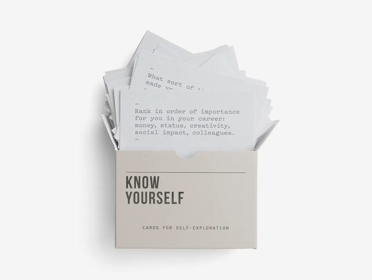 Know Yourself - Prompt Cards