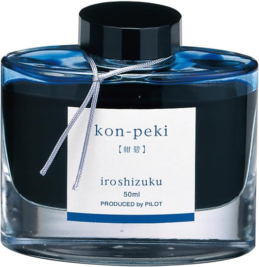 Pilot Iroshizuku Ink – Kon-Peki (Deep Blue)