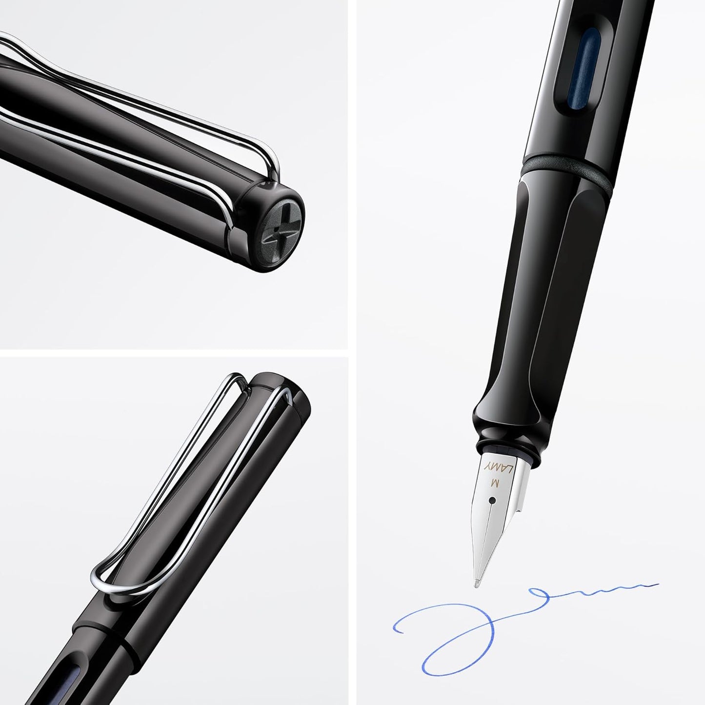 LAMY Safari Fountain Pen - Shiny Black