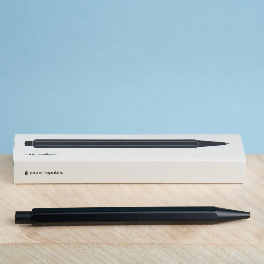 Le Stylo - Needle Point Pen, Black