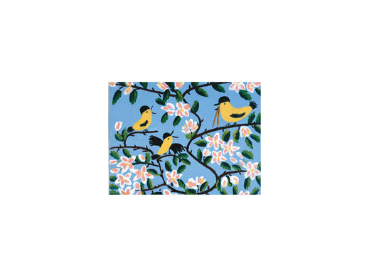 Maud Lewis Magnet - Yellow Birds