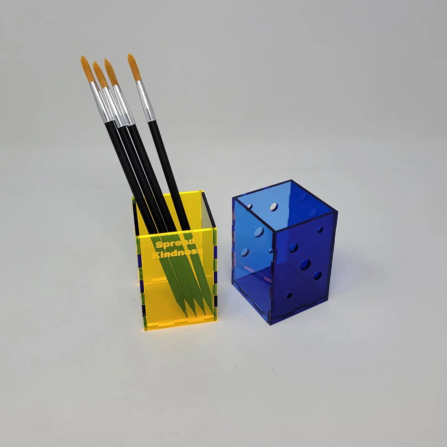 Blue Moon Pencil Holder