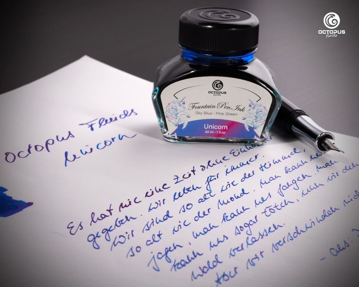 Octopus Fluids Sheen Ink - Unicorn, 30ml