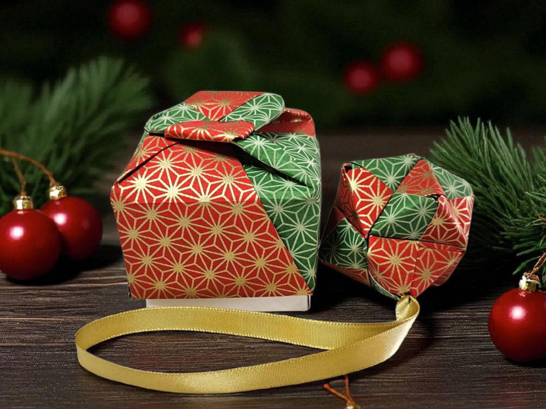 Handmade Origami Ornament & Gift Box Set