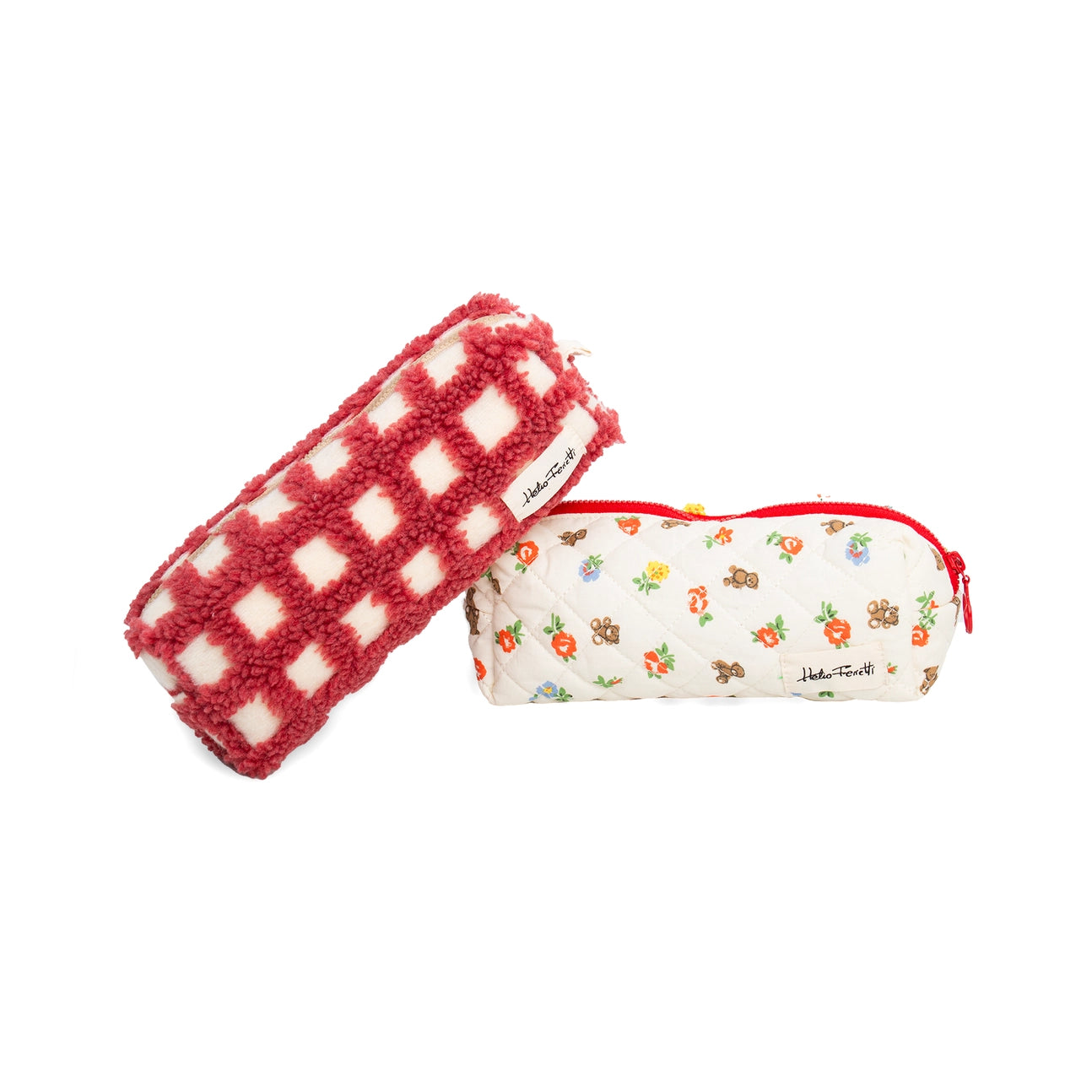 Pencil Case - Red Vichy