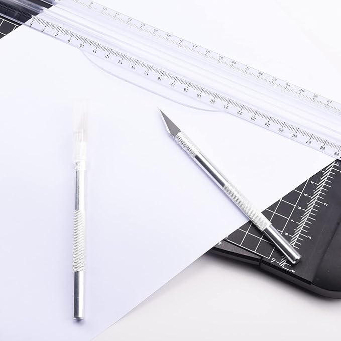 Paper Cutting Knife - Metal Handle