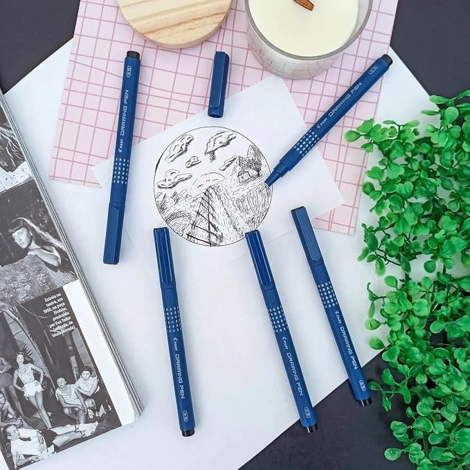 Pilot Drawing Pen - 5 Pack