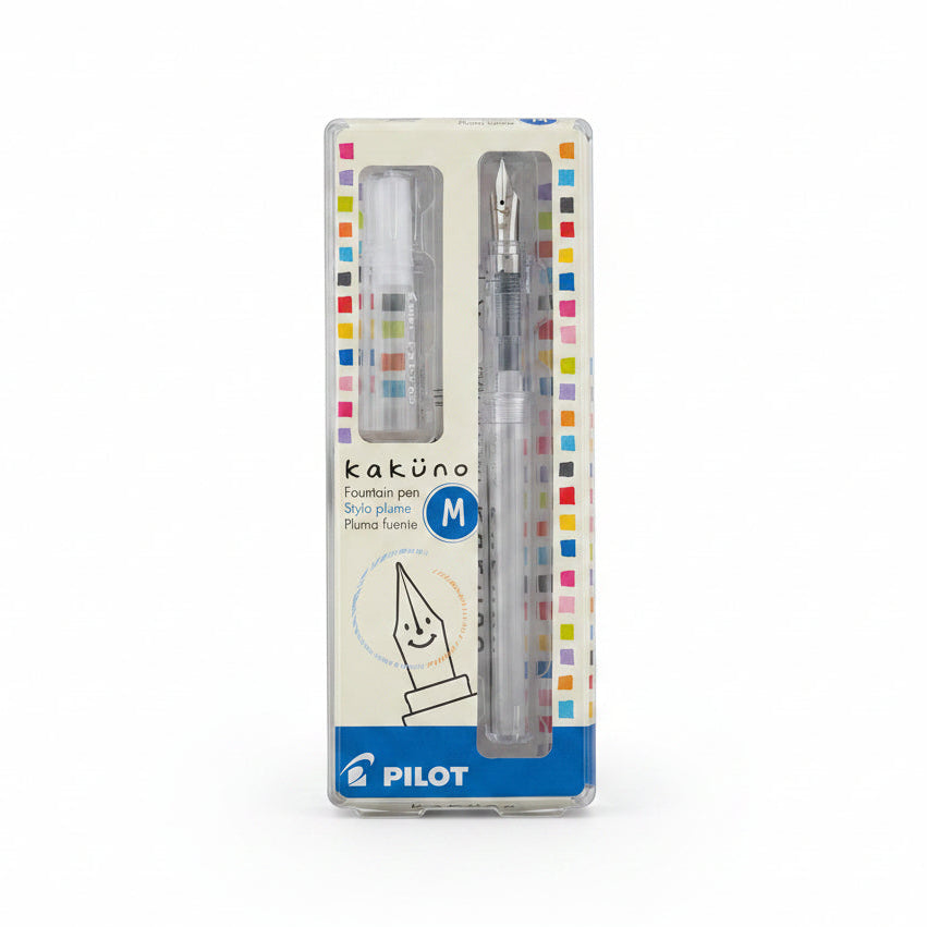 Pilot Kakuno Fountain Pen - Clear