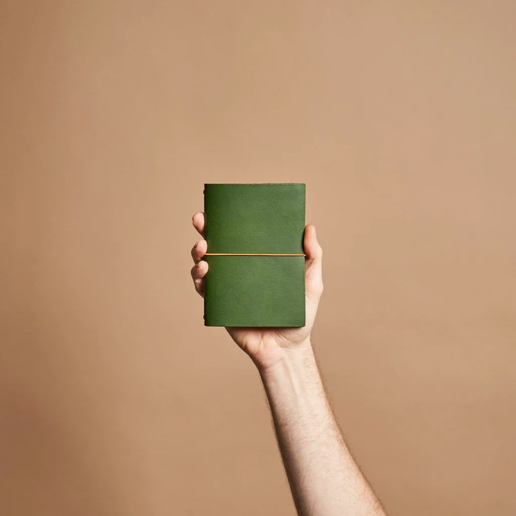 Grand Voyageur - Leather Journal, Pocket