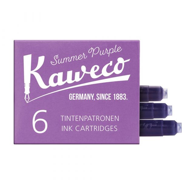Kaweco Fountain Pen Ink Cartridges - Summer Purple