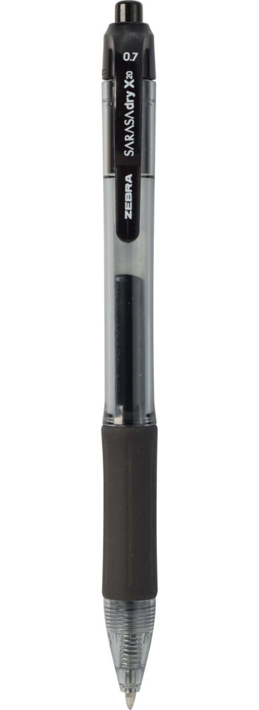 Sarasa Dry X20 Retractable Gel Pen, 0.7mm - Various Colours