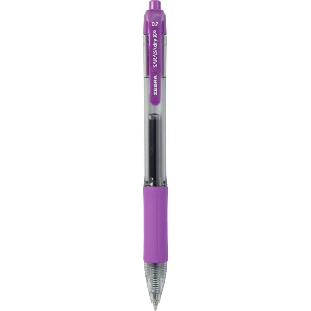 Sarasa Dry X20 Retractable Gel Pen, 0.7mm - Various Colours