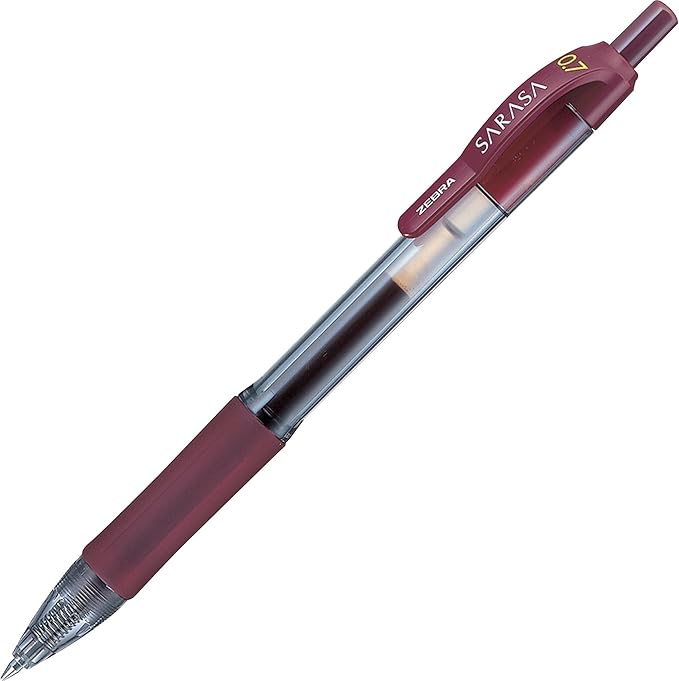 Sarasa Dry X20 Retractable Gel Pen, 0.7mm - Various Colours