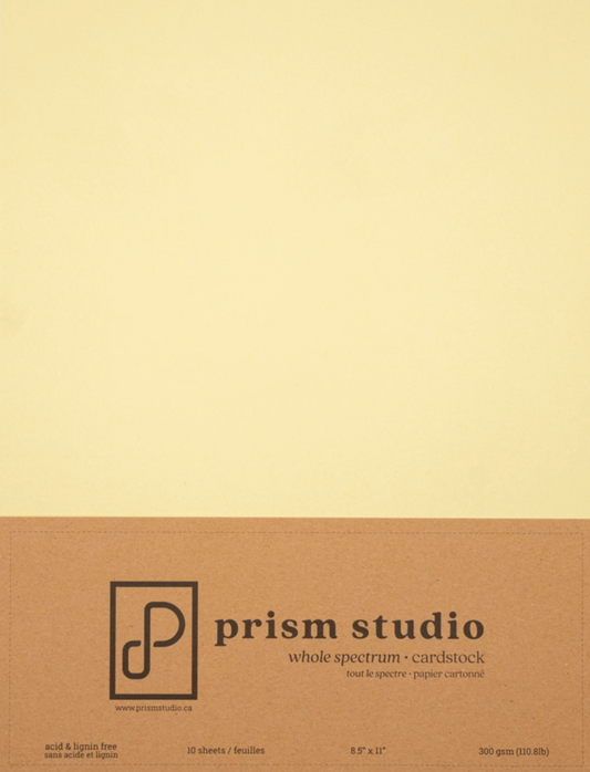 8.5X11 Whole Spectrum Smooth Cardstock - Jessamine (10 Sheets)