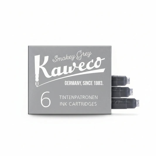 Kaweco Fountain Pen Ink Cartridges - Smokey Grey