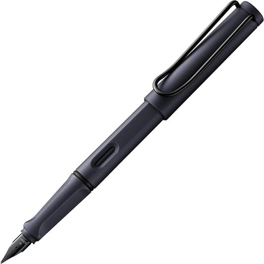 LAMY Safari Fountain Pen - Steel Black V2