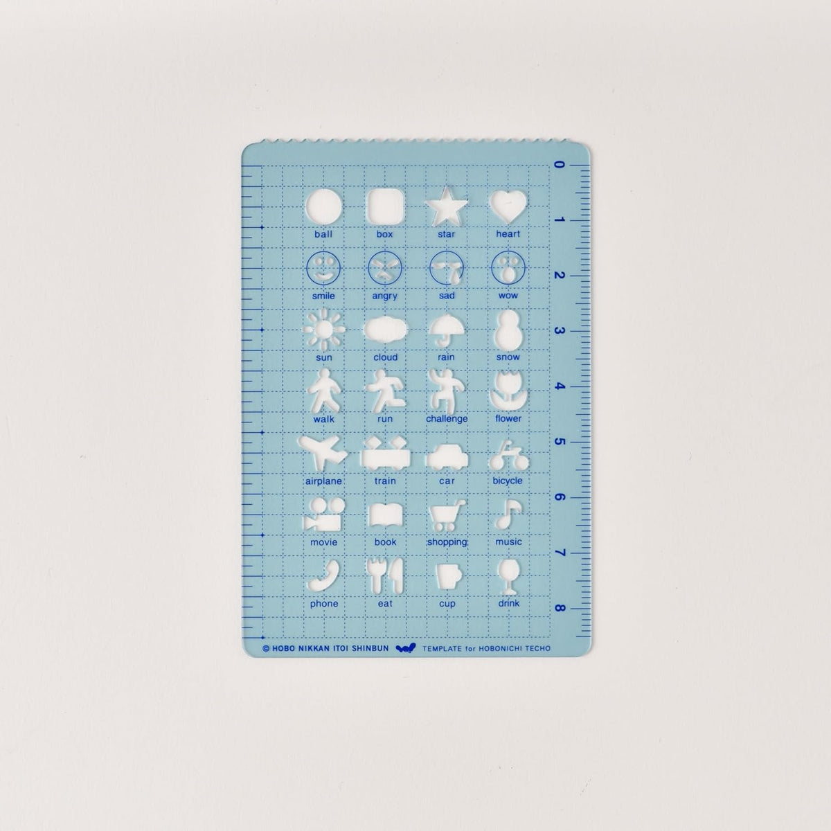 Hobonichi Stencil - Schedule