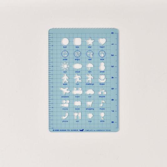 Hobonichi Stencil - Schedule
