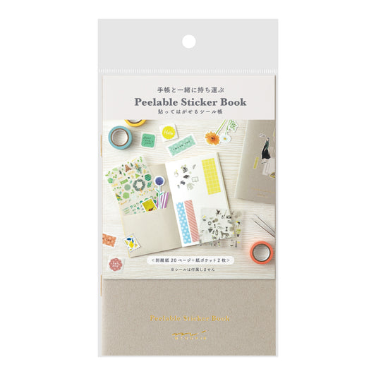 Peelable Sticker Book - Midori