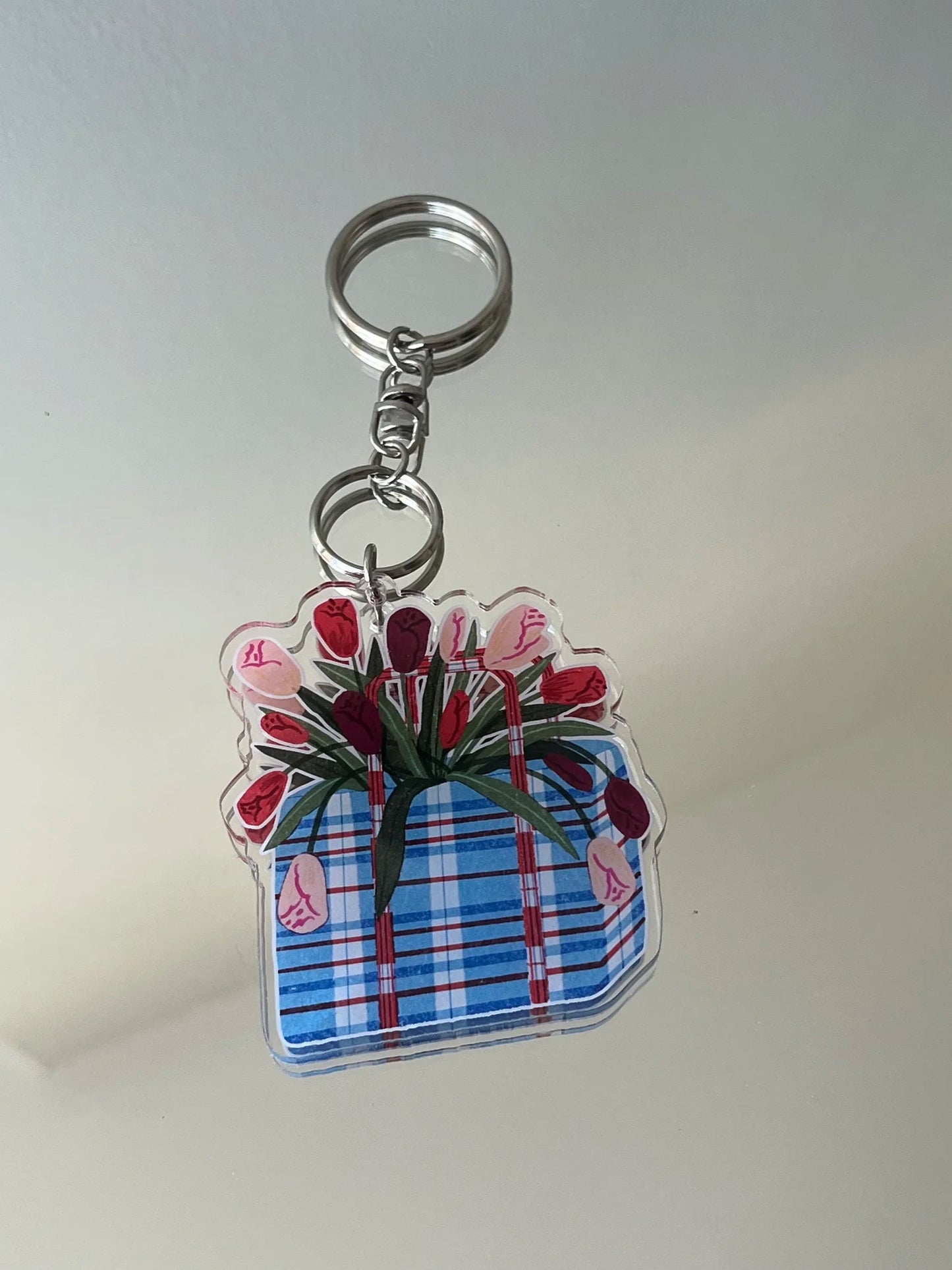 Tulips Laundry Bag - Acrylic Keychain