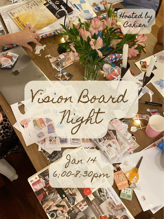 Vision Board Night - January 14th