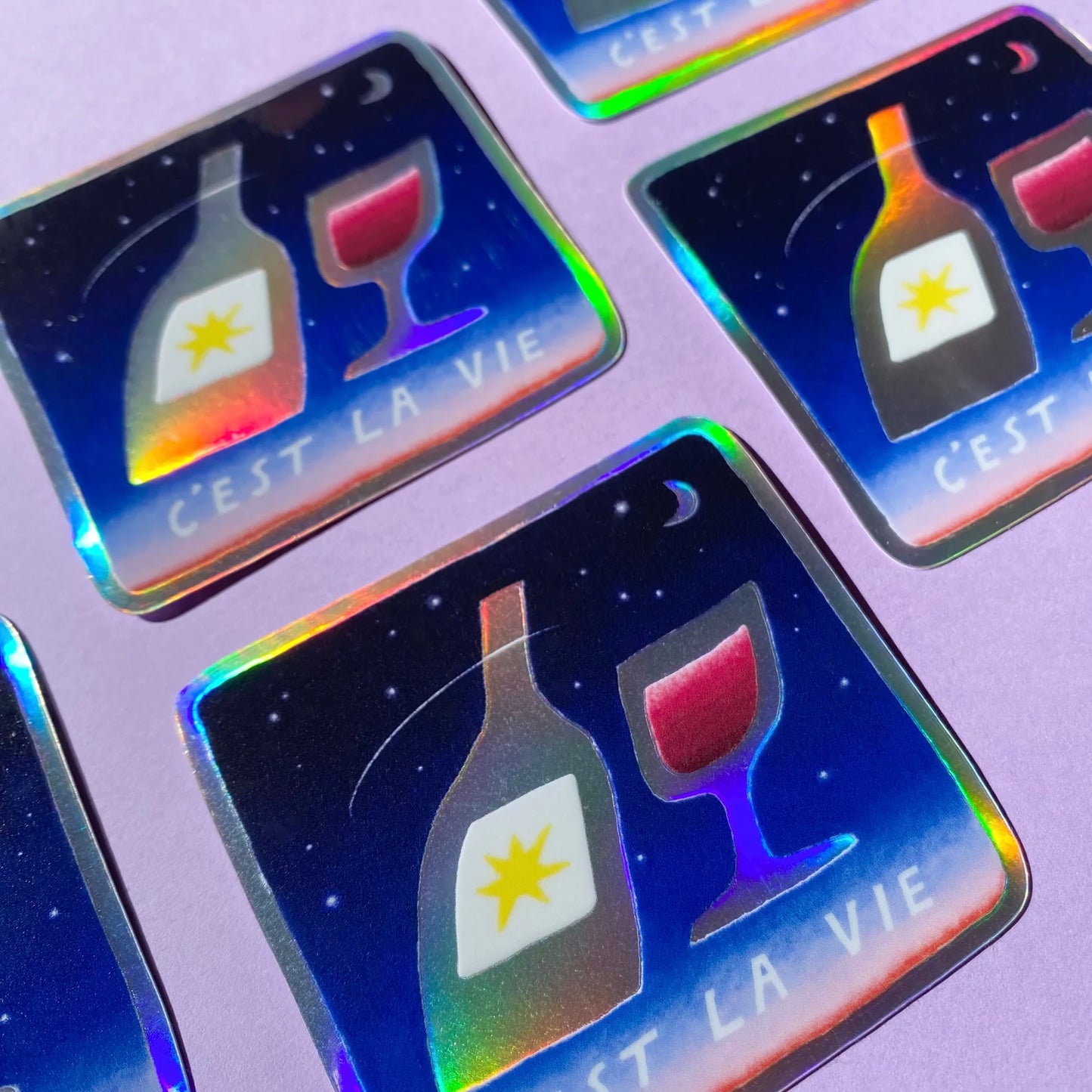 Wine Night Sticker