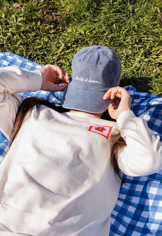 Cahier Baseball Hat - Write It Down