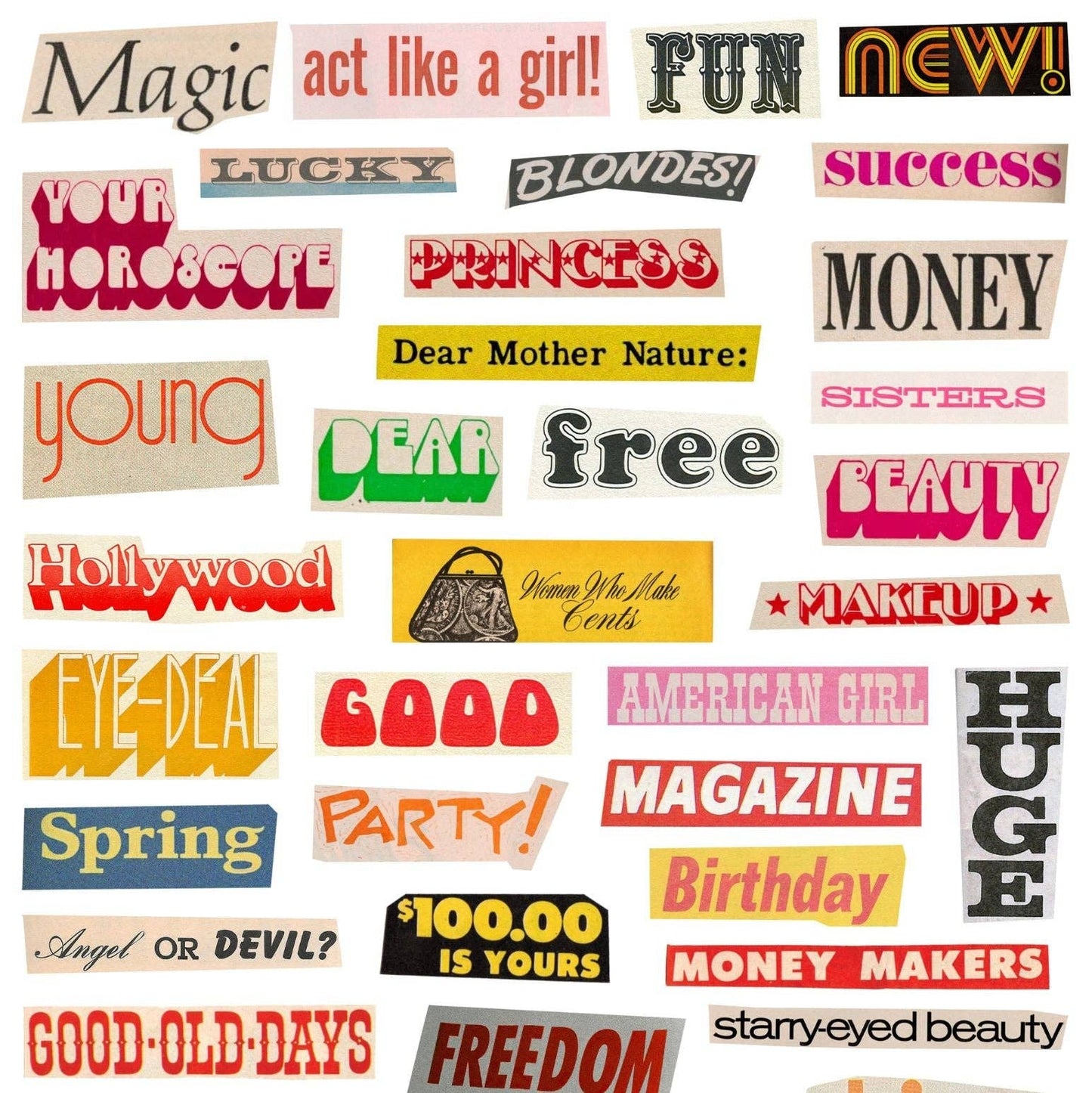 Collage Kit - Good Old Days