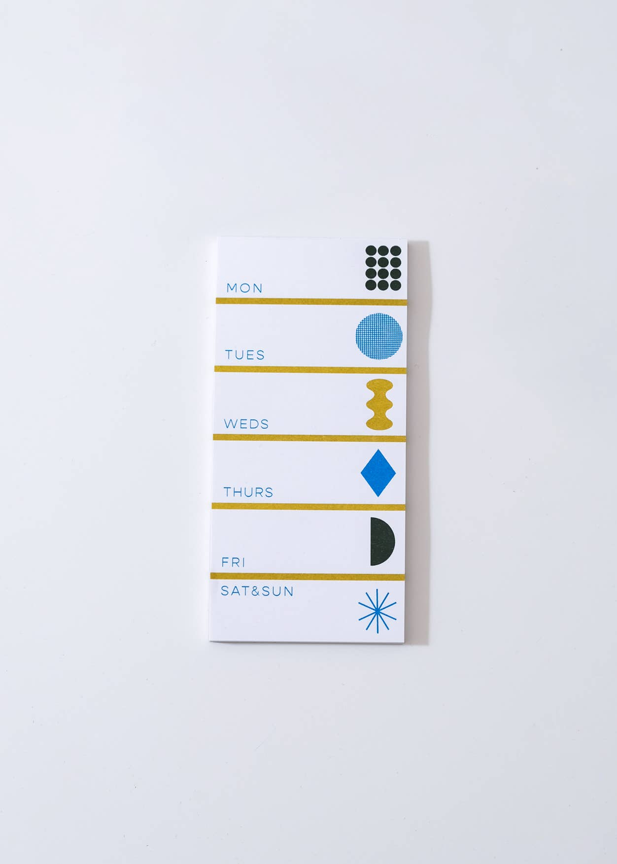 Weekly - Tall Notepad