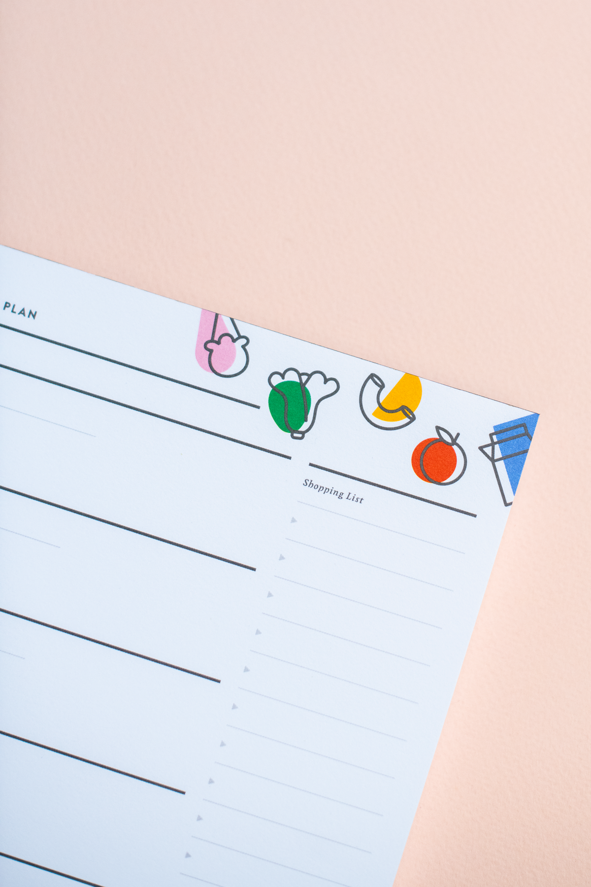 Meal Planner Pad