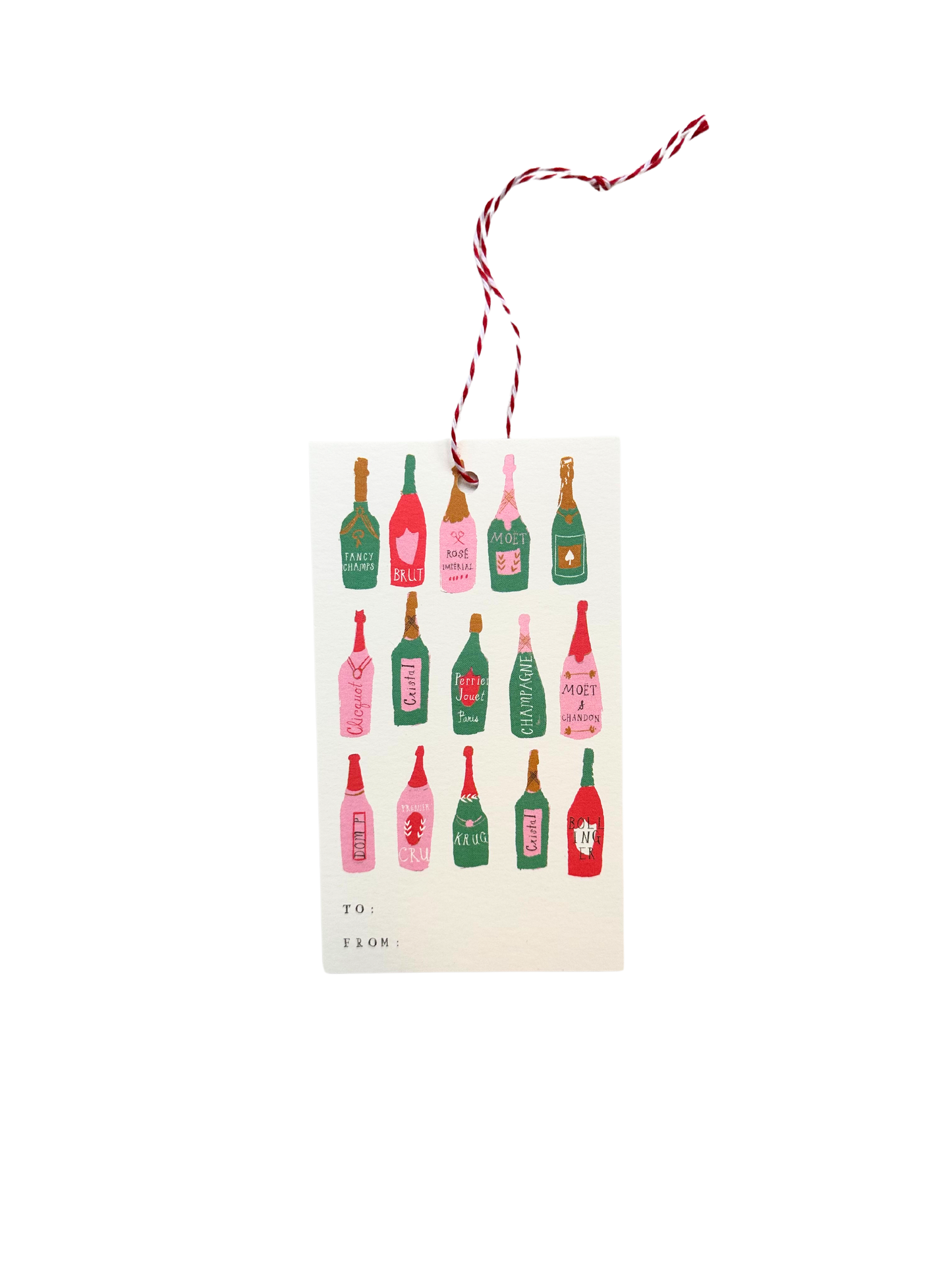 Champagne Gift Tags