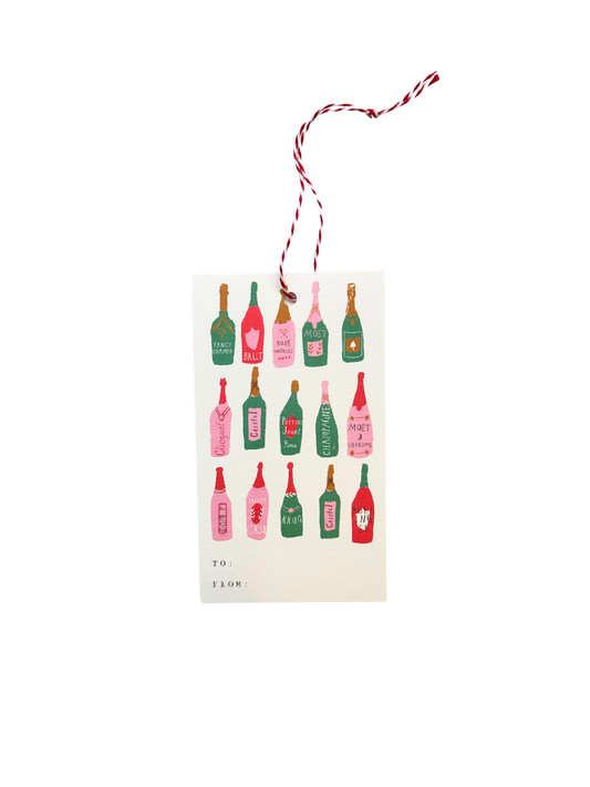 Champagne Gift Tags